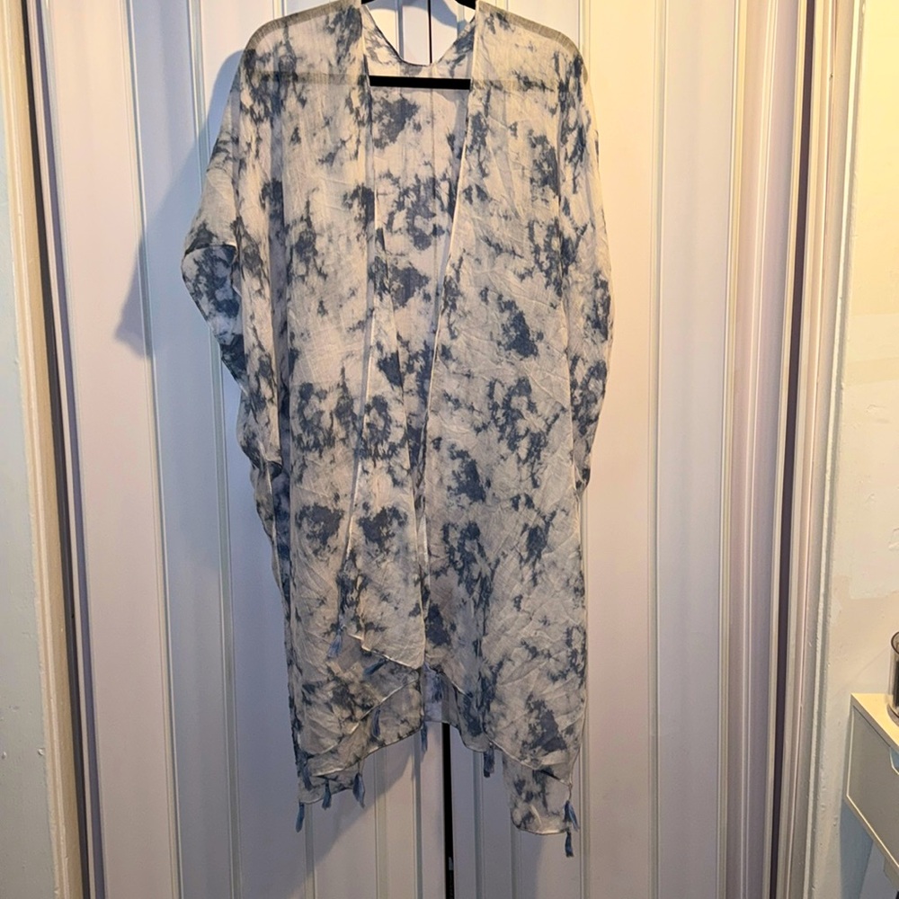 Tie dye coverup